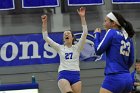 Volleyball vs Emerson  Wheaton College Women's Volleyball vs Emerson College. - Photo by Keith Nordstrom : Wheaton, Volleyball, VB2019